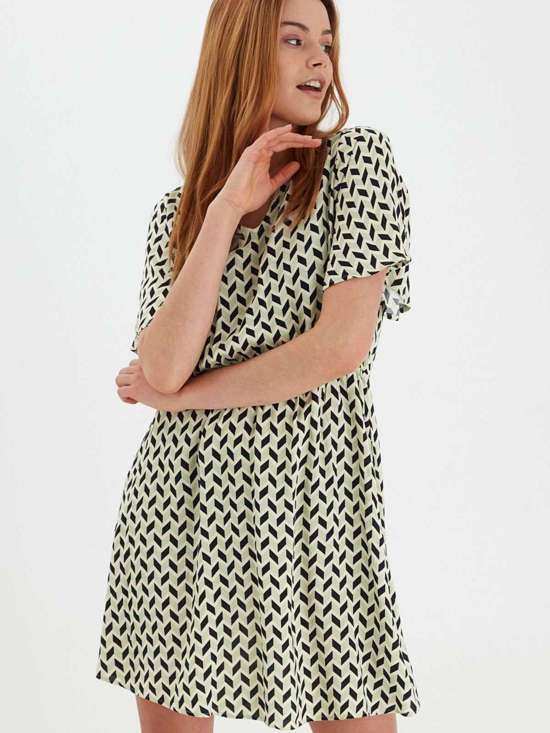 зеленый узорчатый