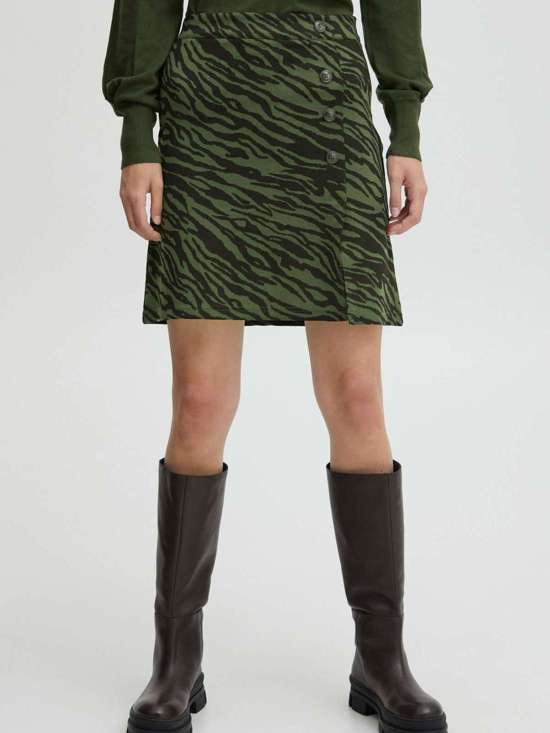 зеленый узорчатый