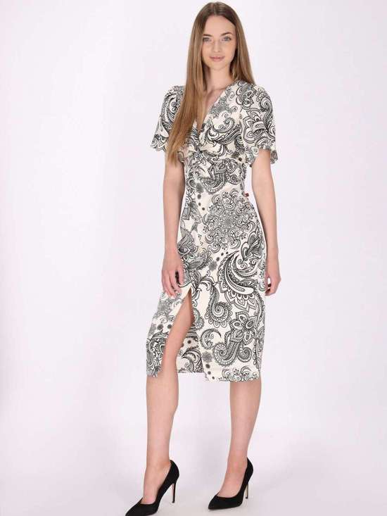 чёрный с рисунком