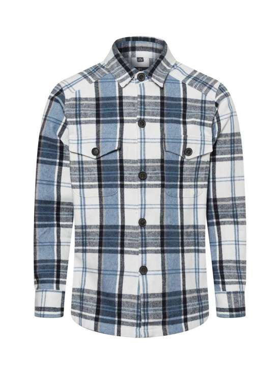 mehrfarbig ecru kariert