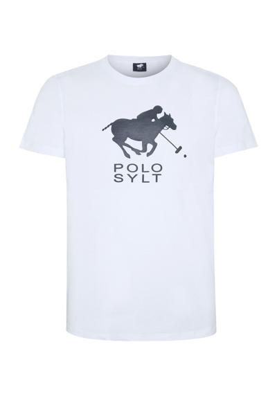 белый-синий с рисунком