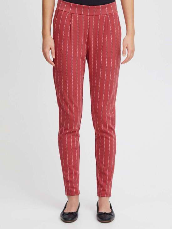 красный в полоску