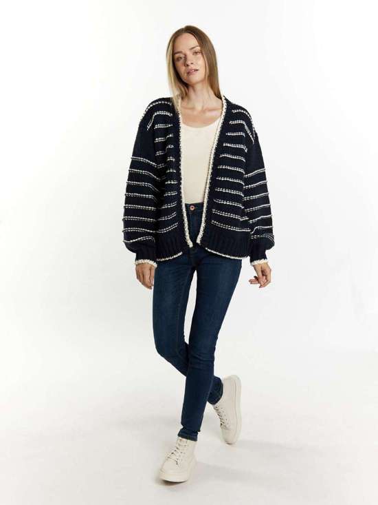 mehrfarbig gestreift