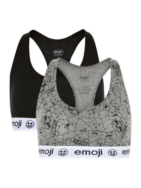 grau schwarz gemustert