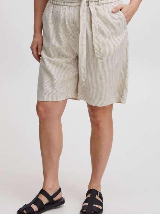 бежевый в полоску