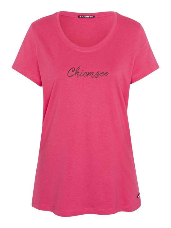 ярко-розовый с рисунком