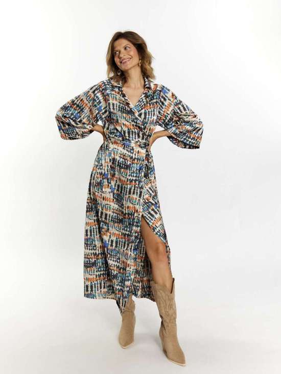 mehrfarbig gemustert