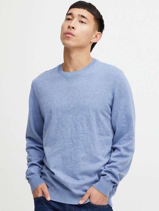 синий меланж