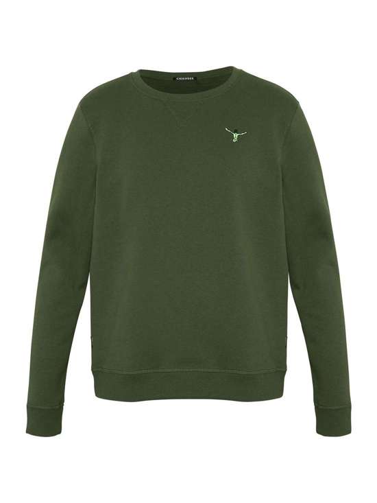 зеленый с рисунокм