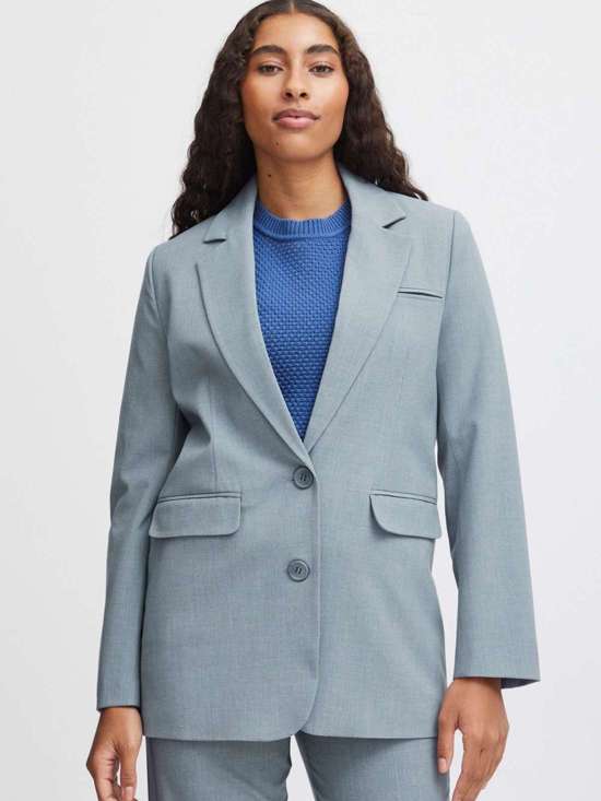 синий меланж