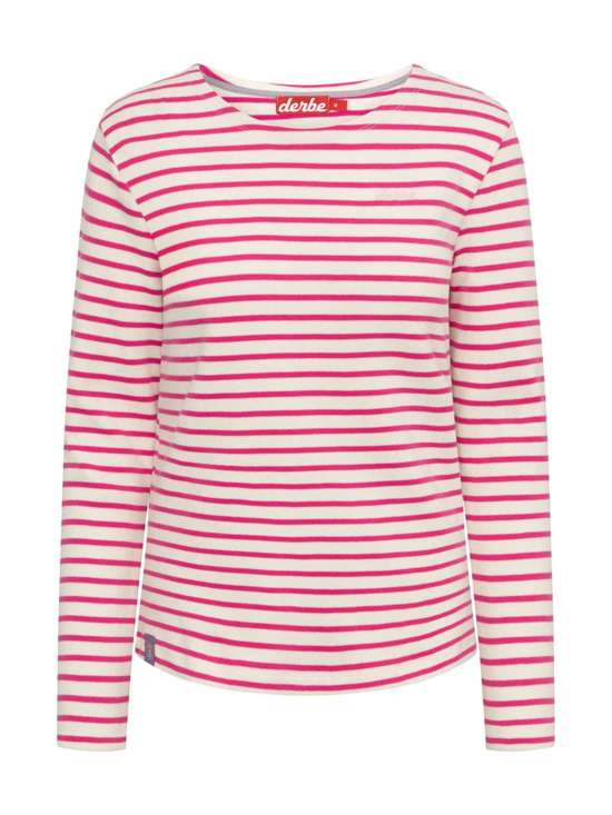 белый в полоску