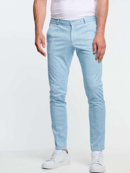 светло-синий полосатый