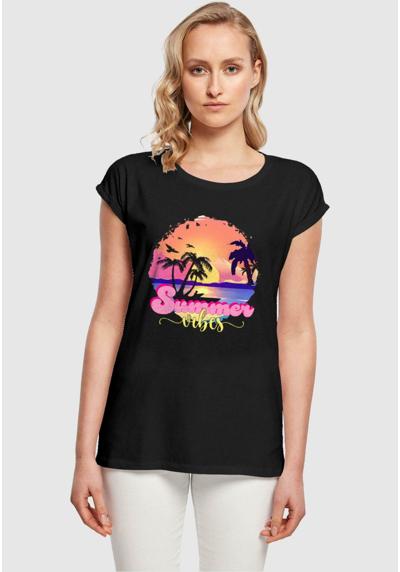 Футболка SUMMER VIBES SUNSET EXTENDED SHOULDER