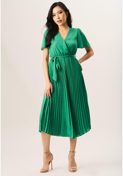 Платье SLEEVES PLEATED MIDI WRAP