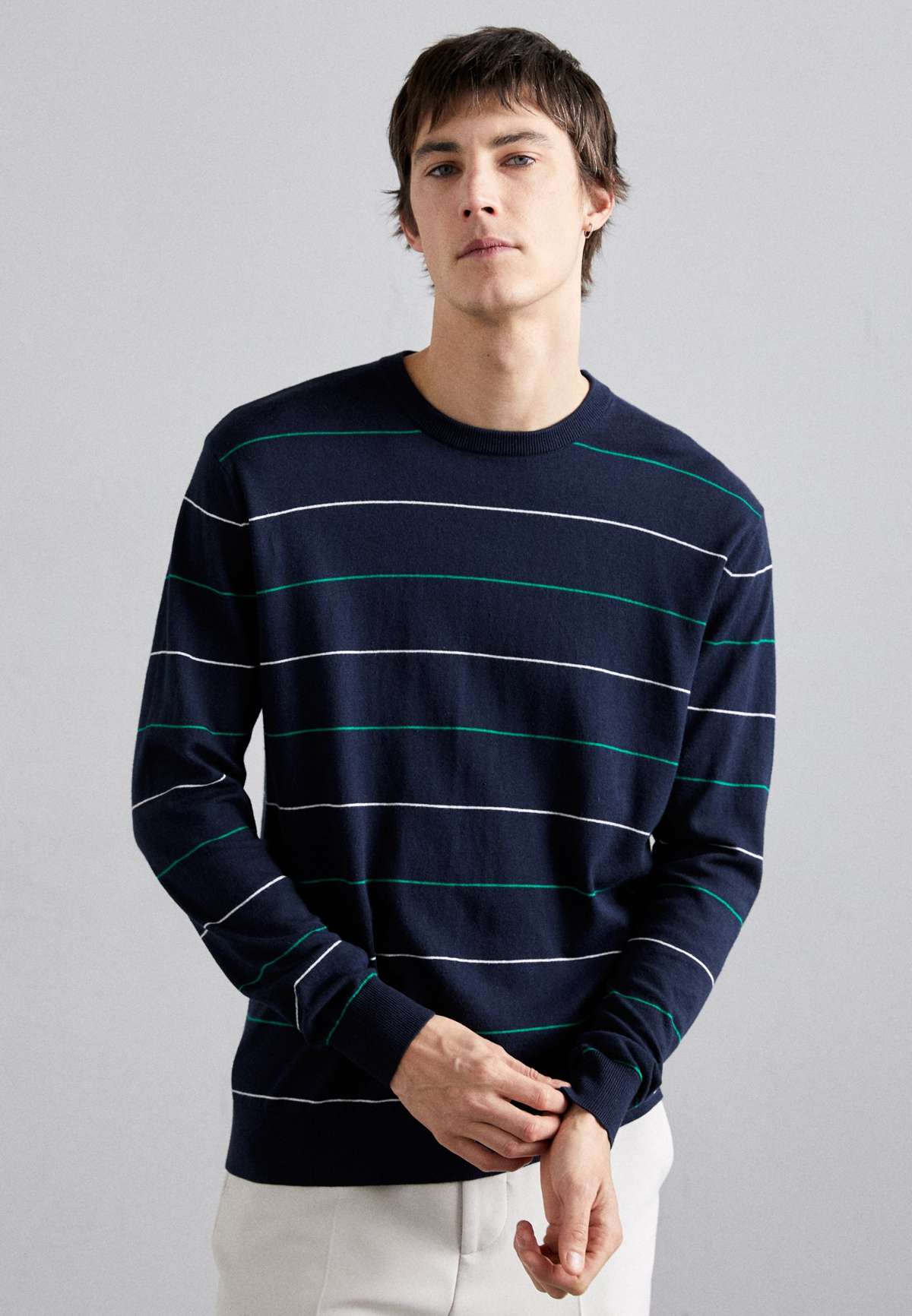 Пуловер CASH STRIPES