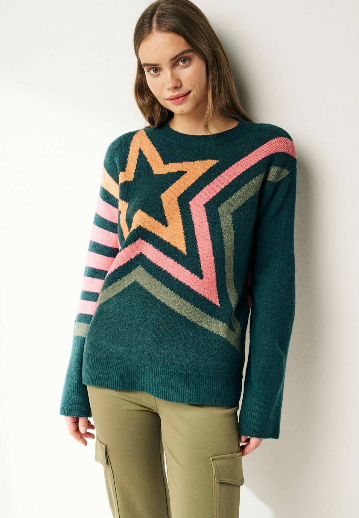 Пуловер STAR CREW NECK