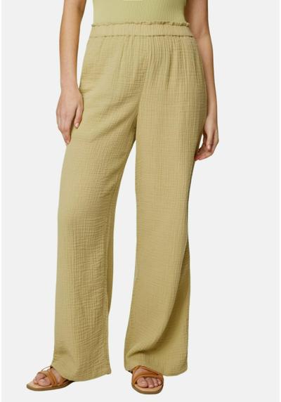 Пляжная одежда PURE COTTON ELASTICATED WAIST RELAXED TROUSERS