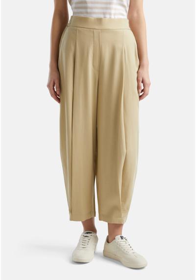 Брюки CROPPED TROUSERS WITH PLEATS