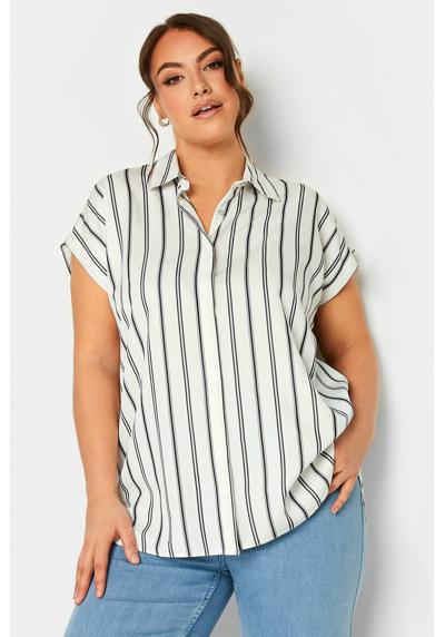 Блуза-рубашка STRIPE SHORT SLEEVE