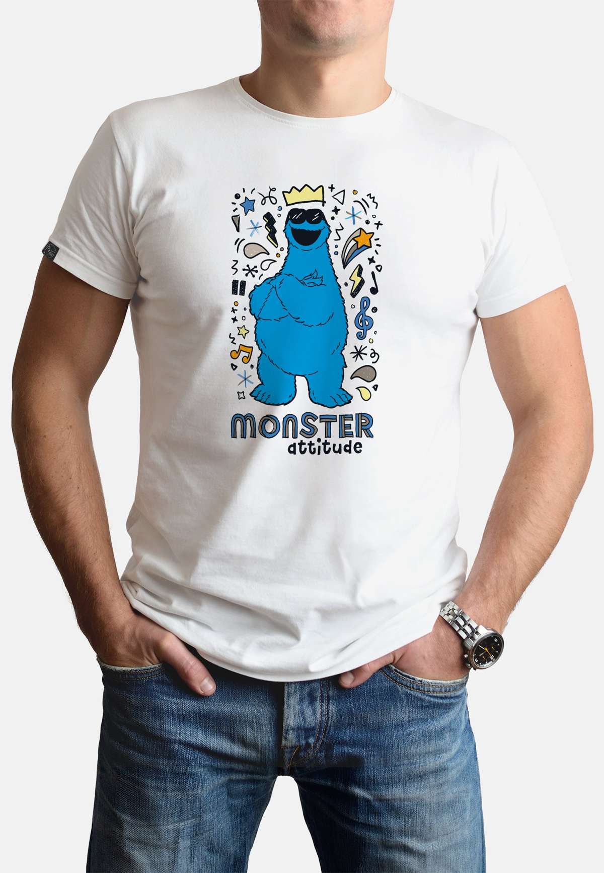 Футболка SESAMSTRASSE KRUMELMONSTER