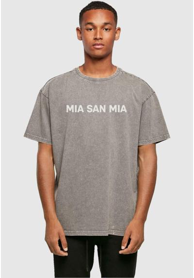 Футболка MIA SAN MIA BOLD ACID WASHED HEAVY OVERSIZE TEE