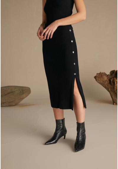 Юбка KKNIT MIDI SKIRT WITH BUTTONS