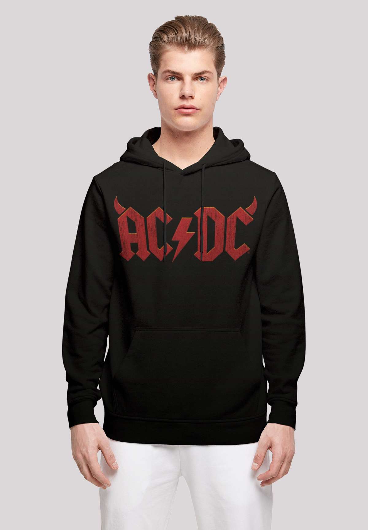 Пуловер ACDC ROCK BAND MUSIC HORNS LOGO