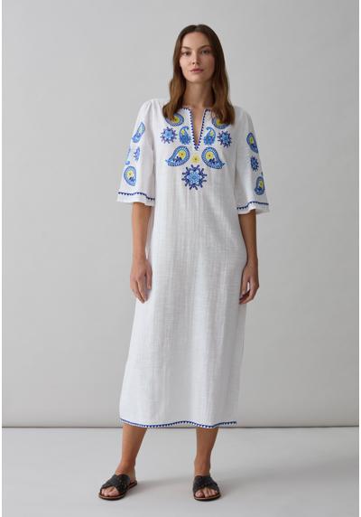 Пляжная одежда COVER-UP KAFTAN WITH PAISLEY EMBROIDERY