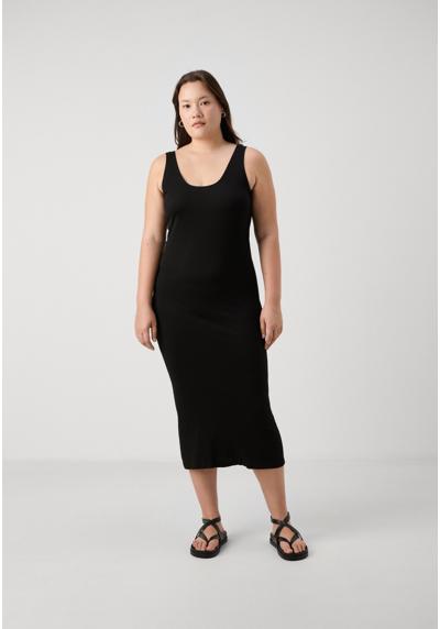 Трикотажное платье VMCISA SEAMLESS MIDI DRESS