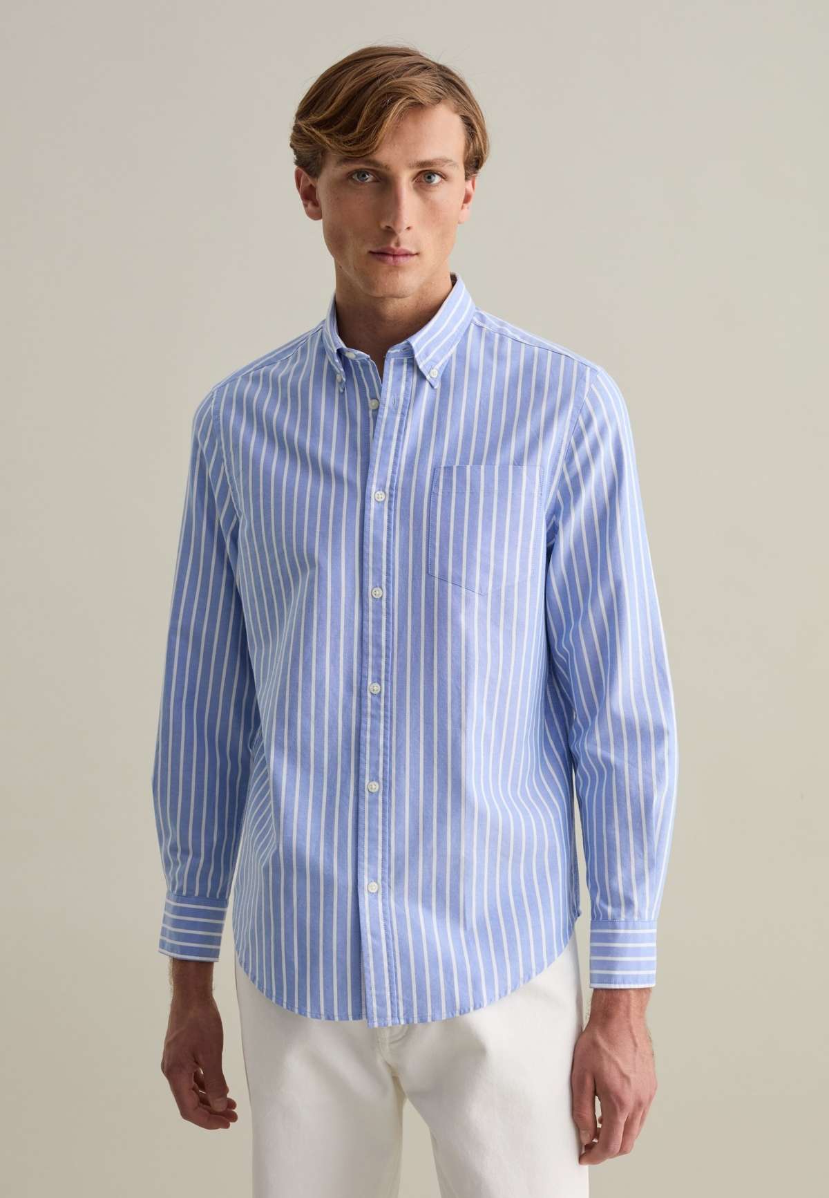 Рубашка REGULAR-FIT IN STRIPED OXFORD