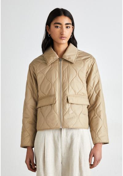 Куртка QUILTED COLLARED JACKET