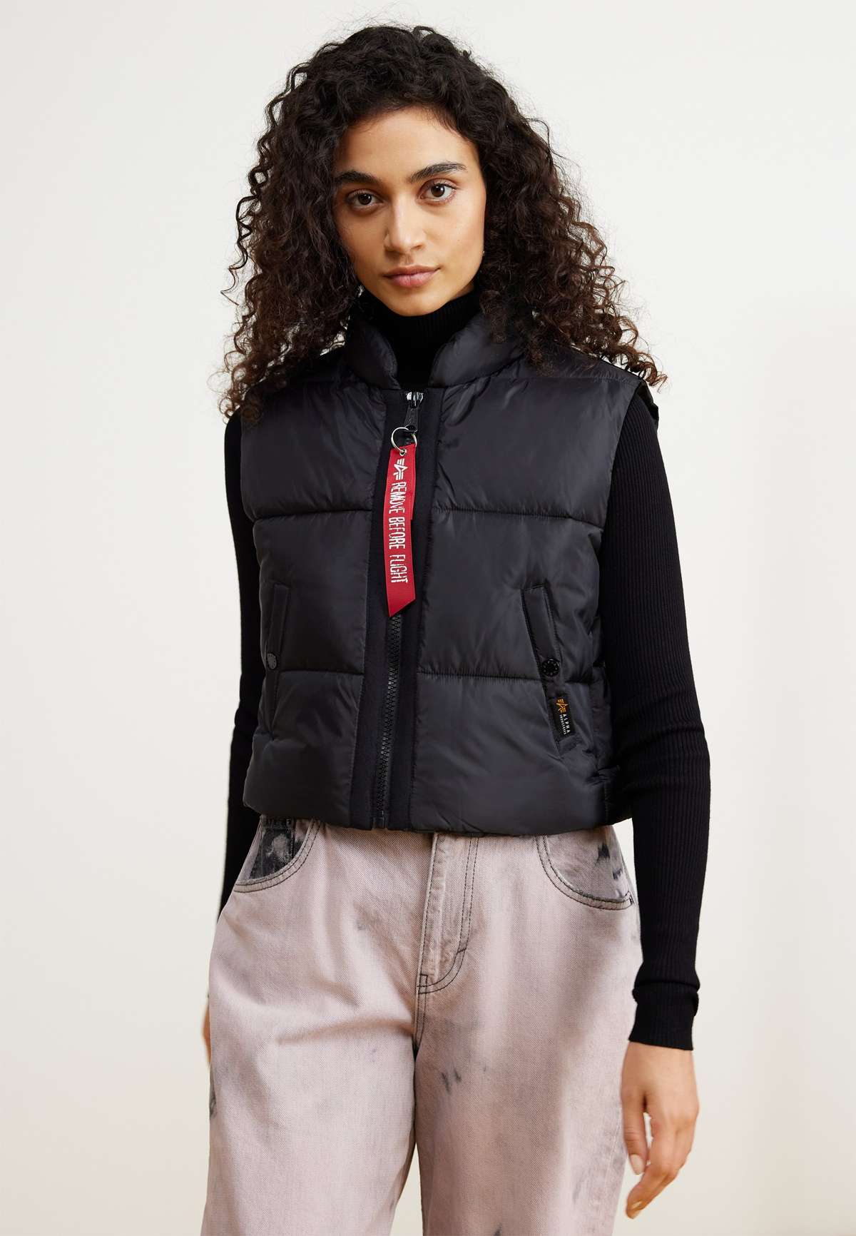 Жилет PUFFER CROPPED