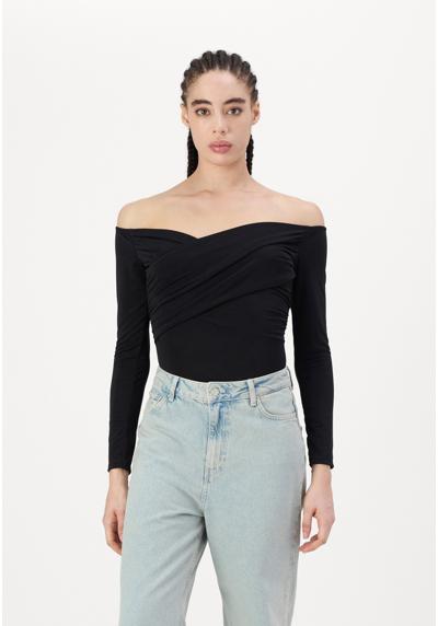 Футболка HALLE OFF SHOULDER BODYSUIT LONG SLEEVE