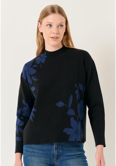 Пуловер CREW NECK LONG SLEEVED FLORAL