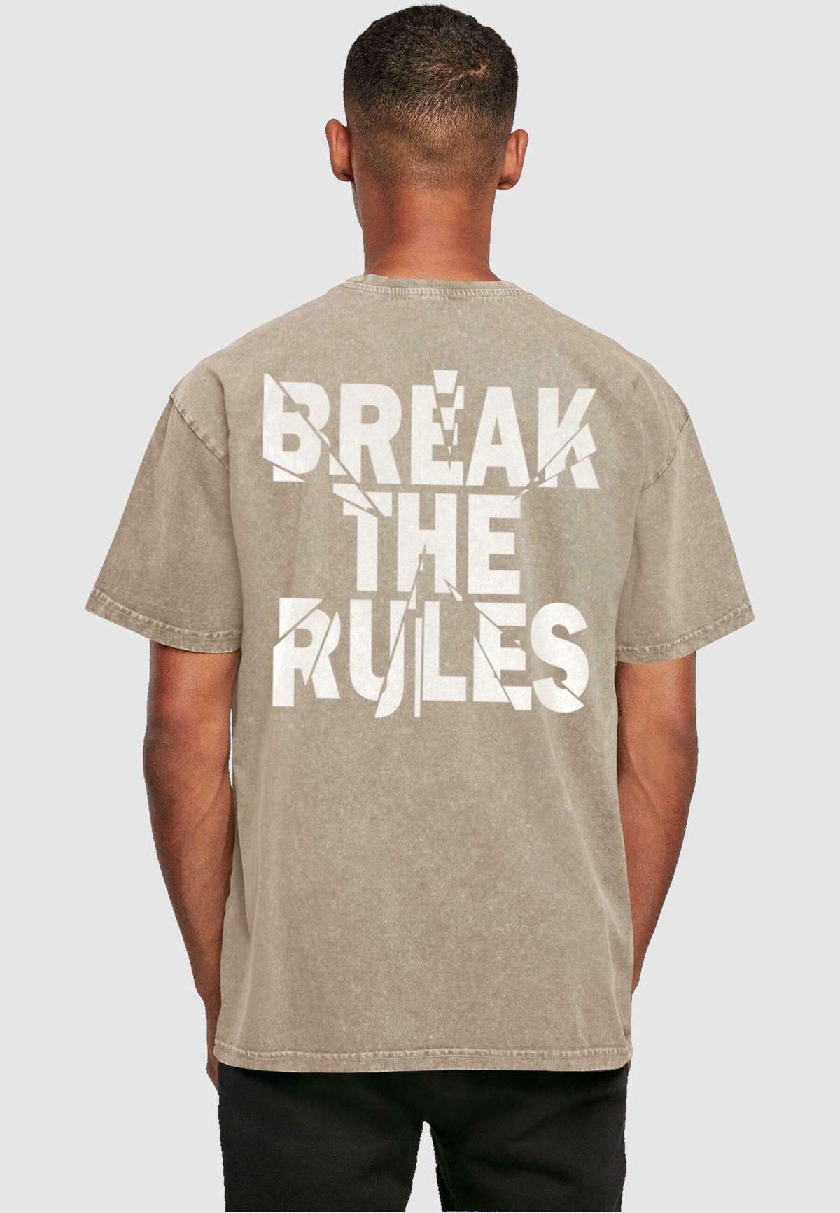 Футболка BREAK THE RULES 2 ACID WASHED