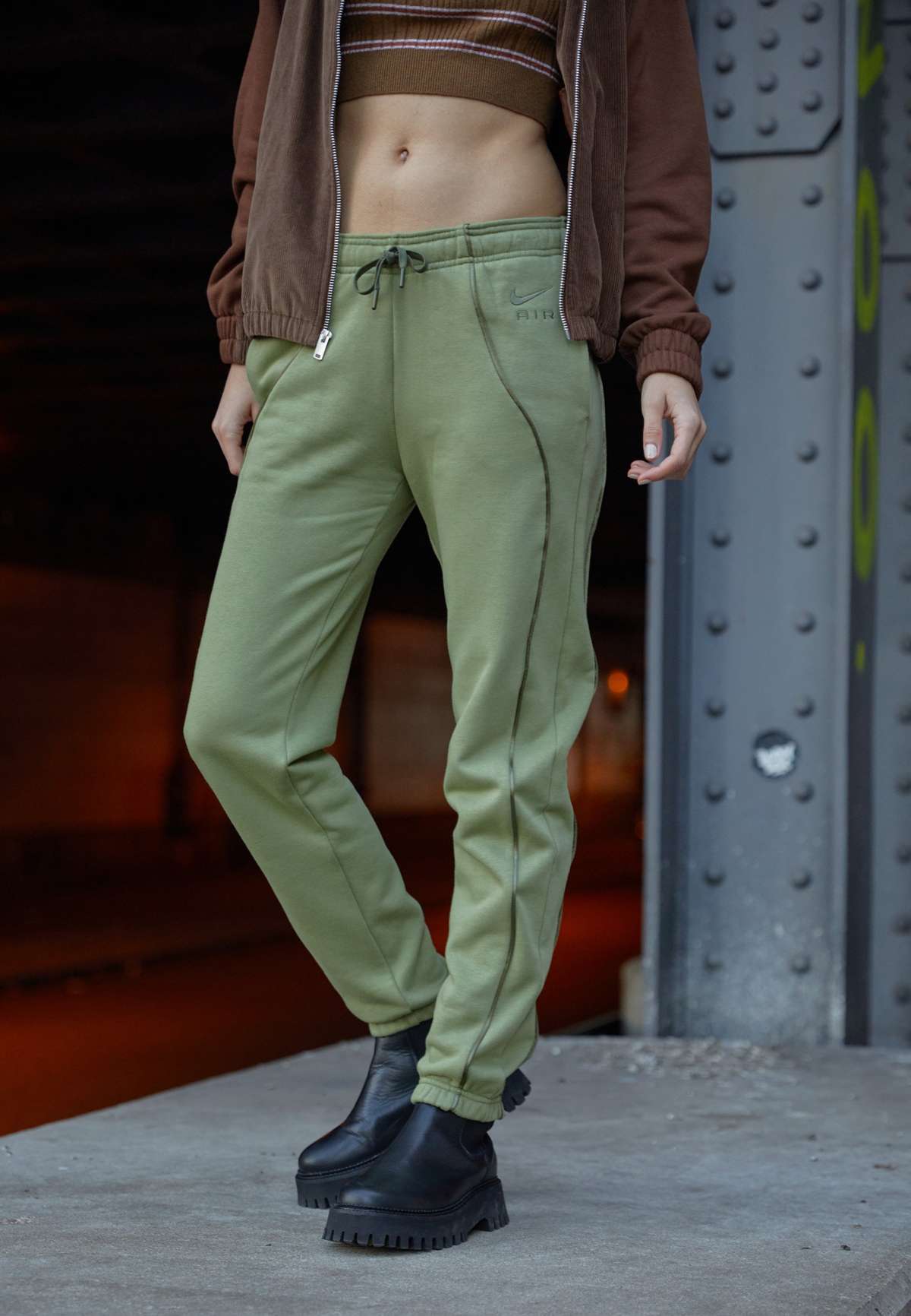 Брюки W NSW AIR FLC MR JOGGER