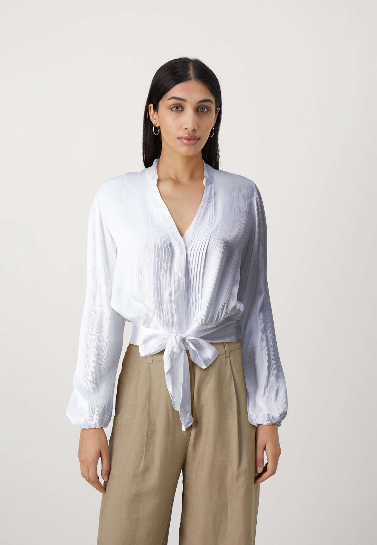 Блуза-рубашка SORAYA TIE FRONT