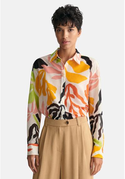 Блуза-рубашка REL PALM PRINT