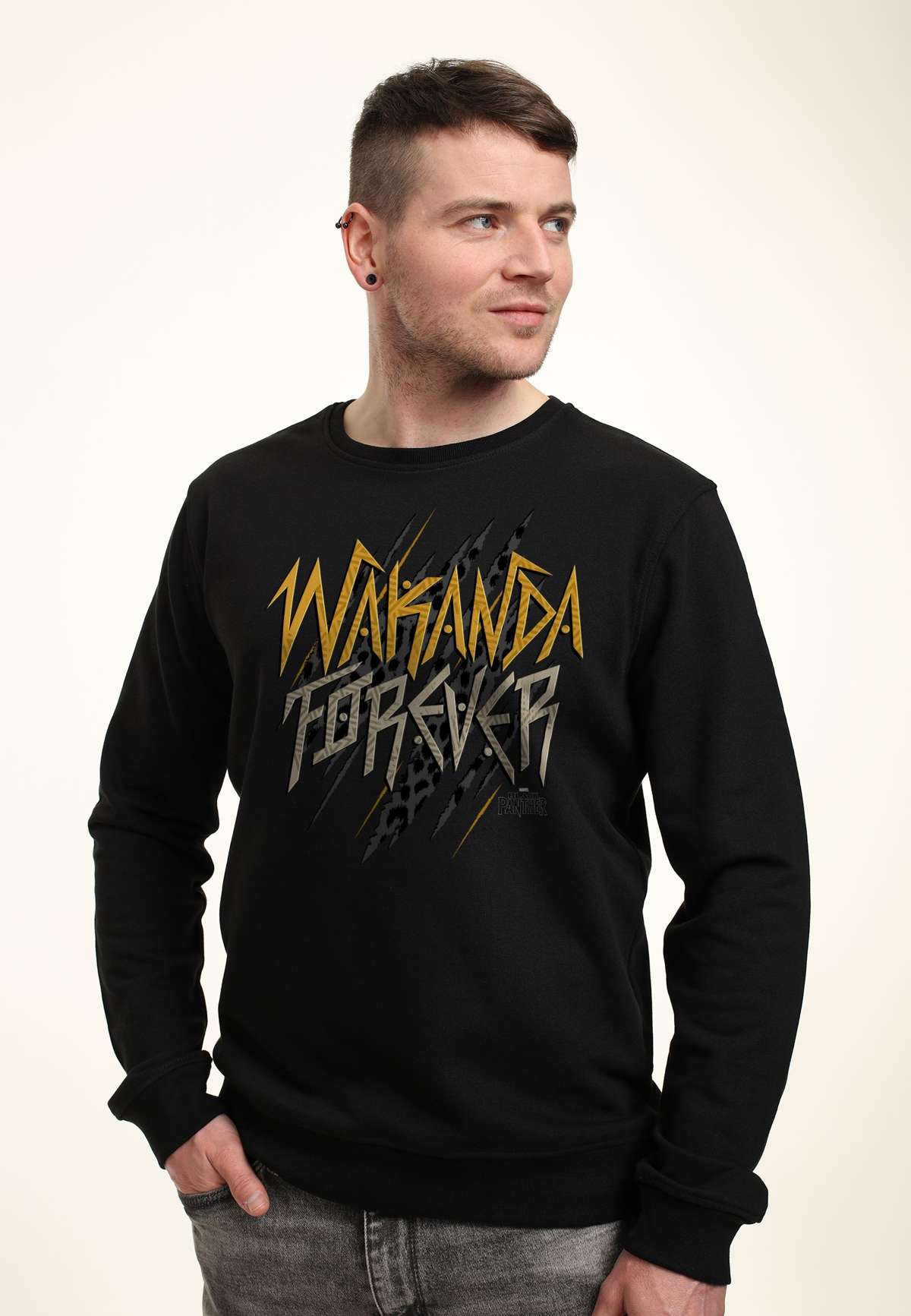 Кофта BLACK PANTHER WAKANDA SLANT FOREVS