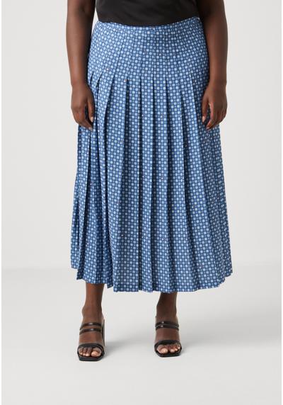 Юбка FOULARD PLEATED MIDI SKIRT