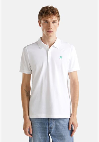 Кофта-поло SLIM FIT SHORT SLEEVE WITH LOGO PATCH ON LEFT BREAST