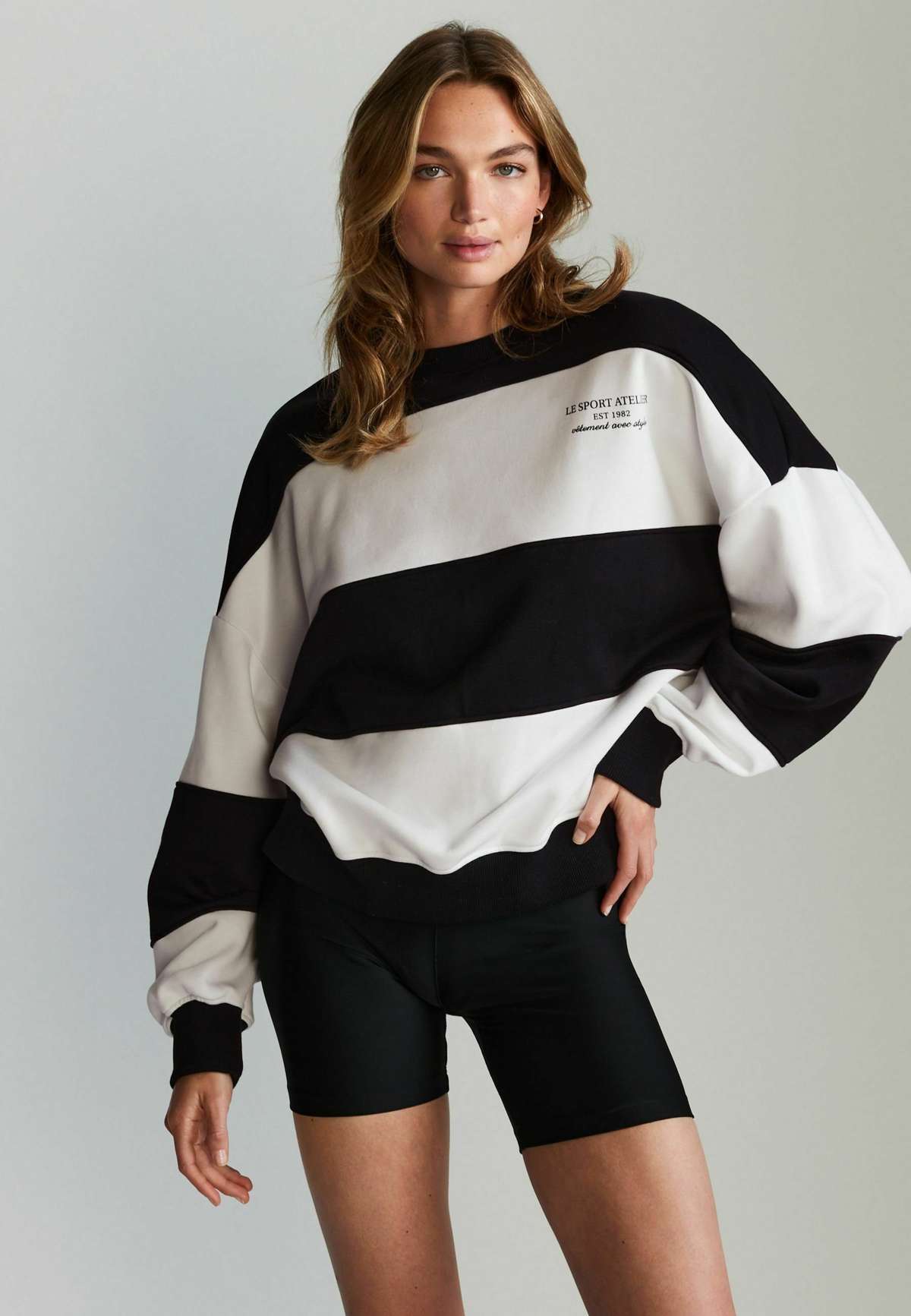 Кофта RELAXED FIT STRIPE
