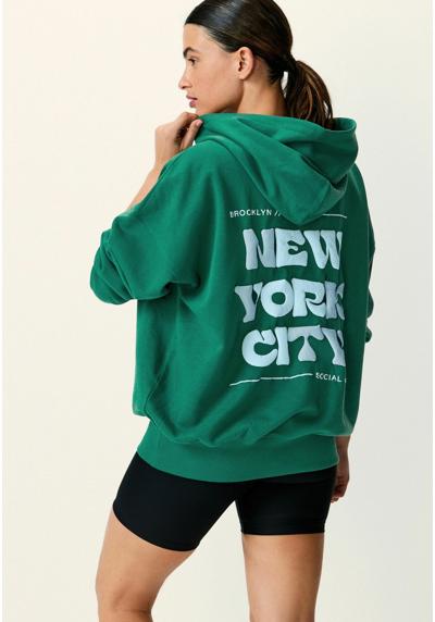 Пуловер NEW YORK CITY GRAPHIC LONGLINE