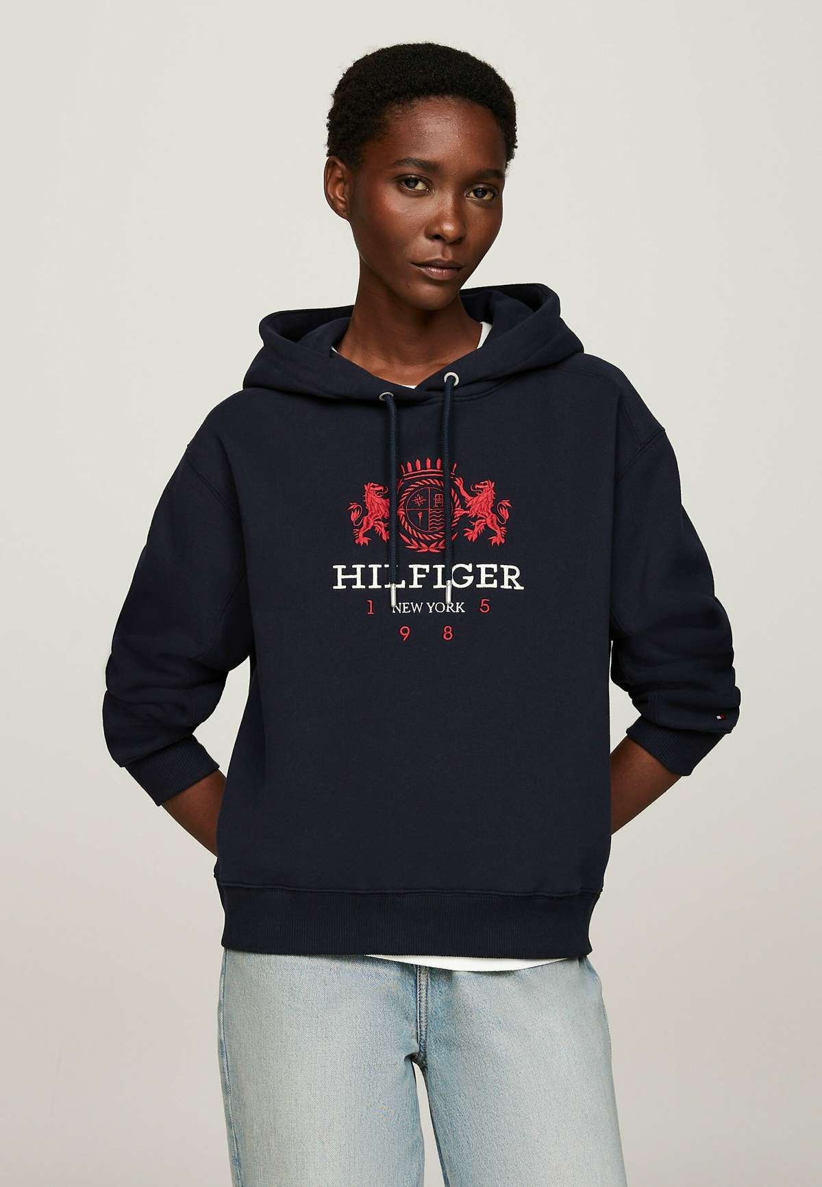 Пуловер LOGO EMBROIDERY HOODY