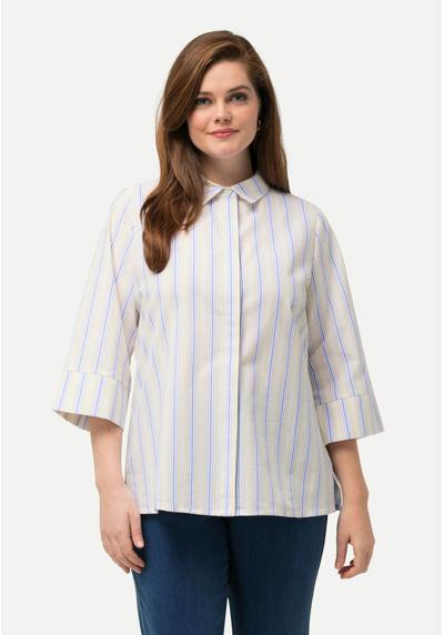 Блуза-рубашка STRIPED TEXTURED 3/4 SLEEVE