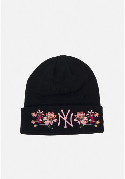 Шапка FEMALE FLORAL CUFF BEANIE