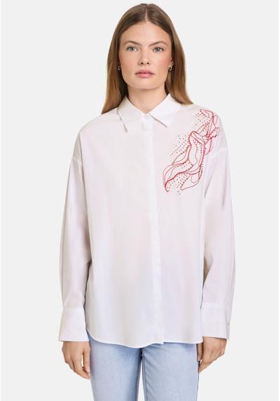 Блуза-рубашка LANGARM MIT EDLER STICKEREI
