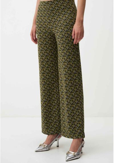 Брюки HIGH WAIST WIDE LEG PATTERNED