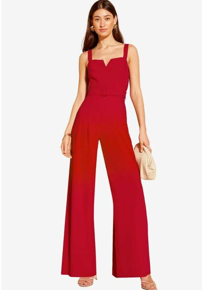 Комбинезон TWILL STRAPPY WIDE LEG