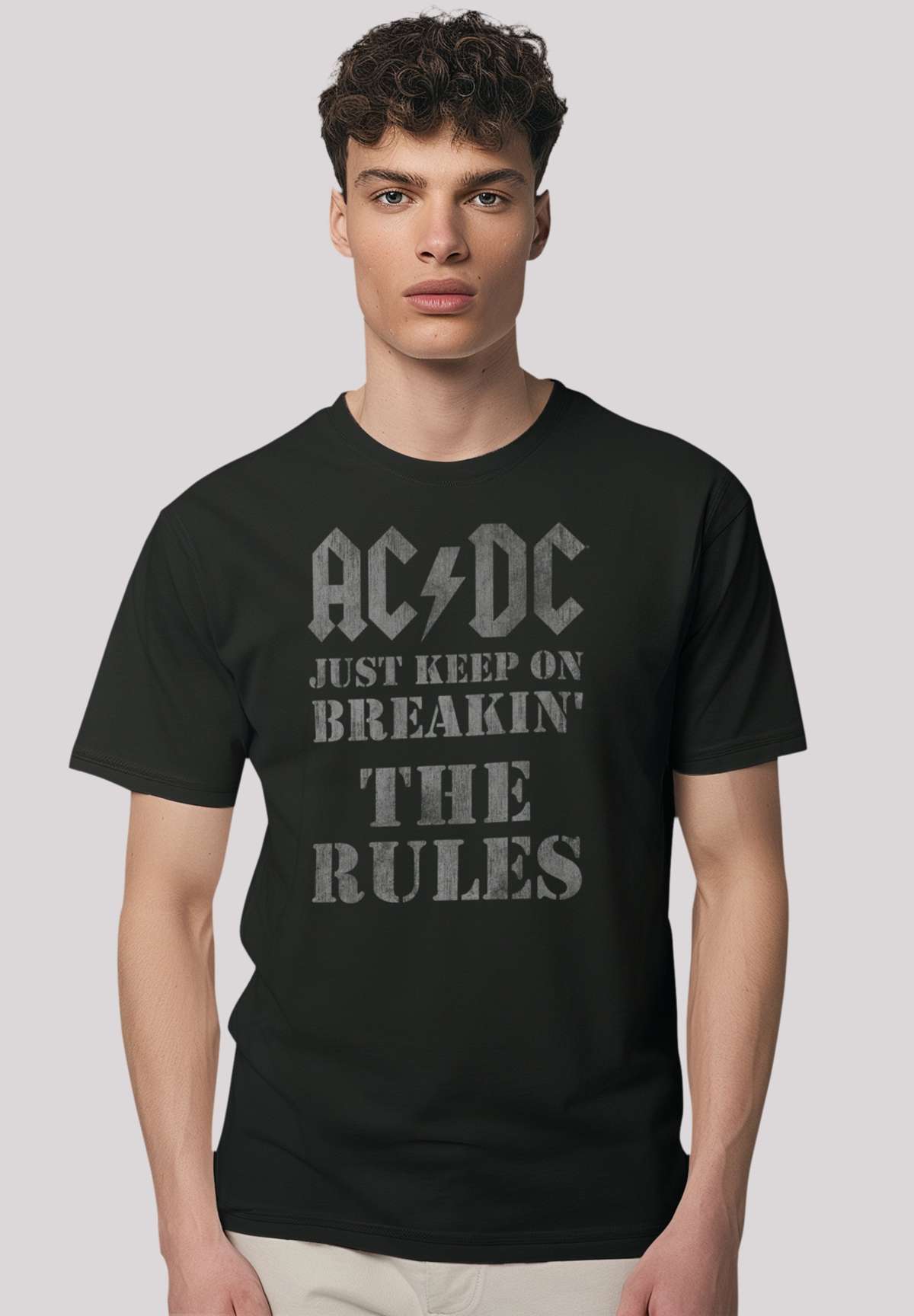 Футболка AC/DC JUST KEEP ON BREAKING THE RULES
